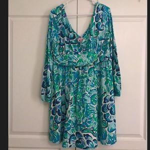 EUC Lilly Pulitzer Fleur 👗 Agate Green Lazy River